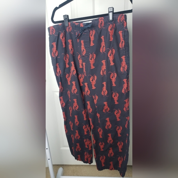 Gap Lobster Print Pajama Pants Large - Picture 4 of 6
